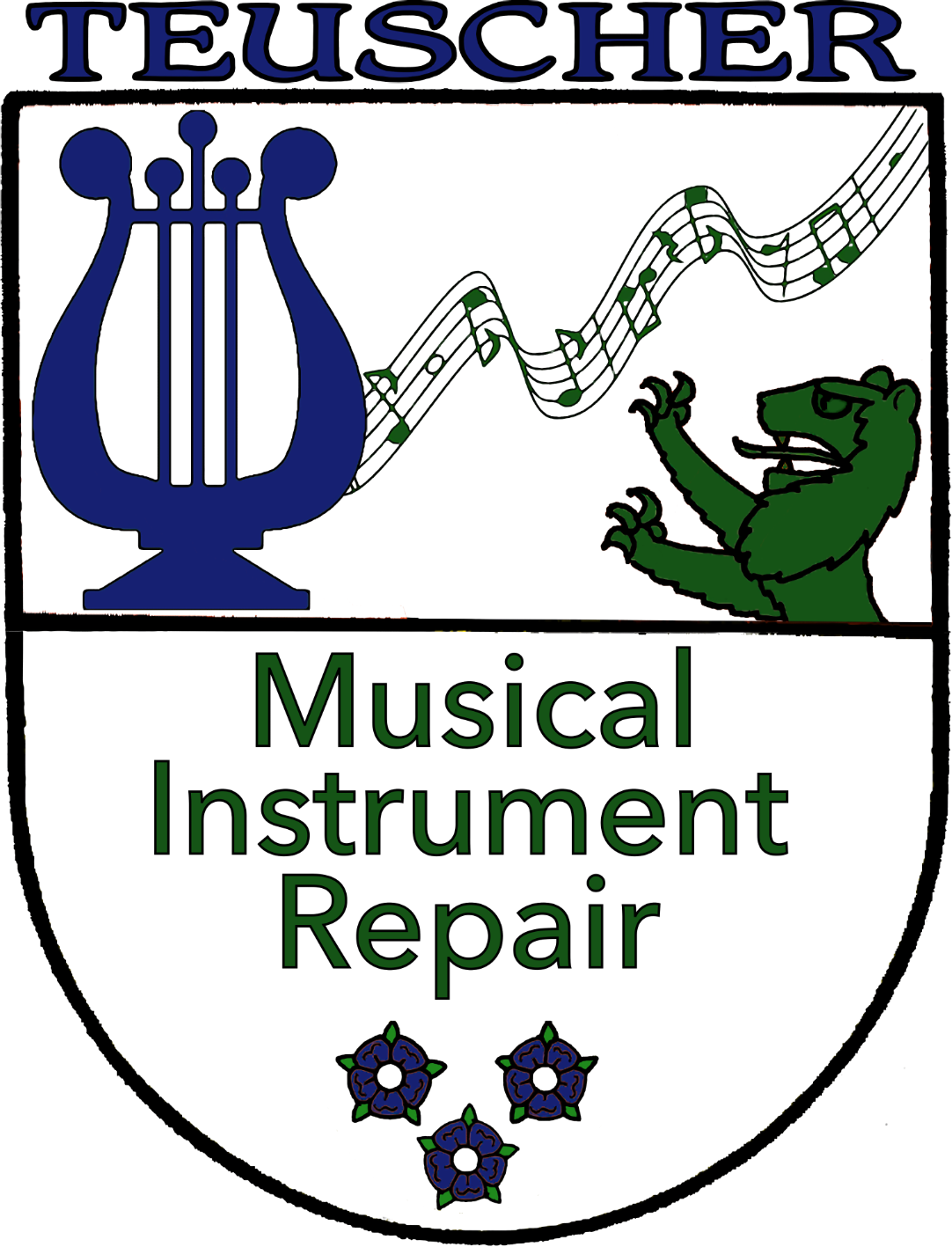 Teuscher Musical Instrument Repair (logo)